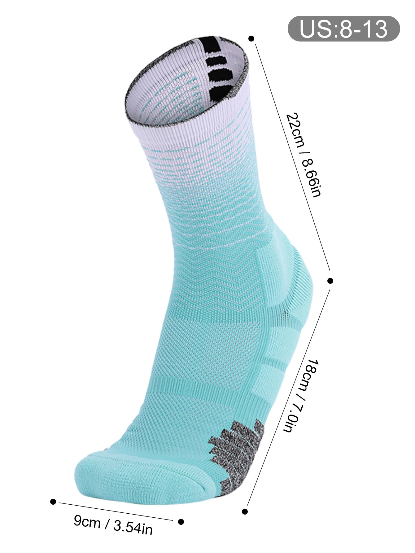 Stapherstel relief comfort sokken