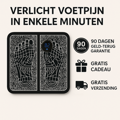 Stapherstel voetmassager