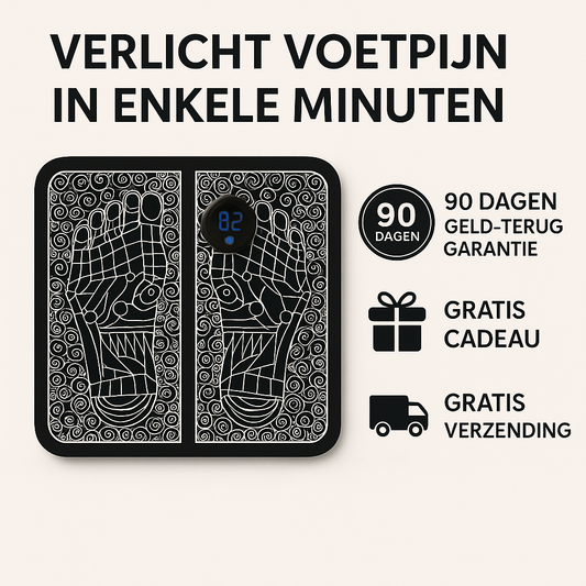 Stapherstel voetmassager